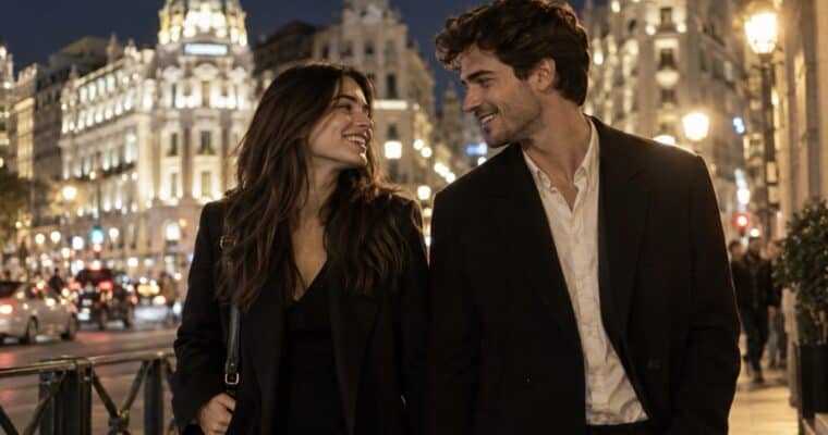 Planes nocturnos en Madrid para una primera cita